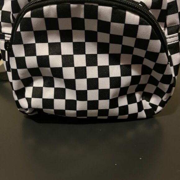 Vans Old Skool Black and White Checkered Mini Backpack Purse - Picture 9 of 10